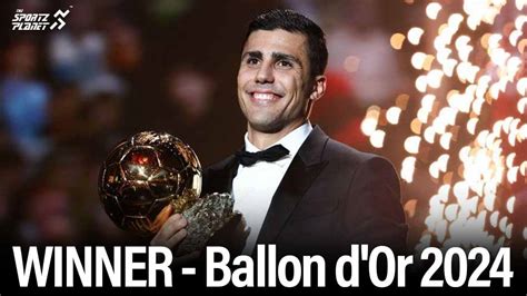 last year ballon d'or winner.